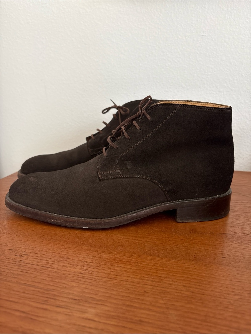 TODS Brown Suede Chukka Boots Size 10